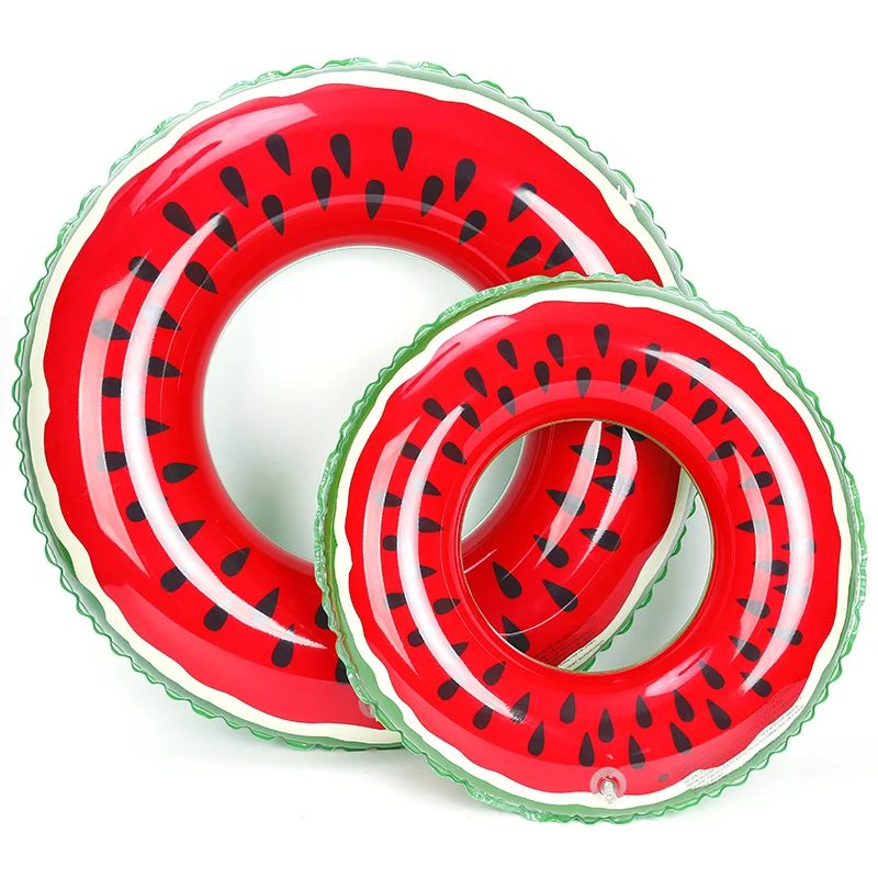 

Watermelon Inflatable Adult Kids Swimming Ring Toy Inflatable Pool Float Circle for Adult Children Water Safety Products