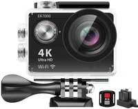 4k action camera 16mp waterproof camera 170%c2%b0 wide angle ultra hd wifi cycling outdoor sports camera with remote
