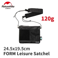 naturehike portable chest pack outdoor 5l leisure sports inclined shoulder bag x pac fabric fashion storage bag with mesh bag