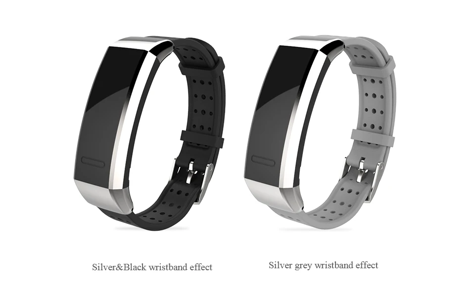 Ремешок на запястье для huawei Honor Band 3 Смарт-часы из нержавеющей стали с пряжкой силиконовый браслет напульсники для huawei Sport Band 2 Pro