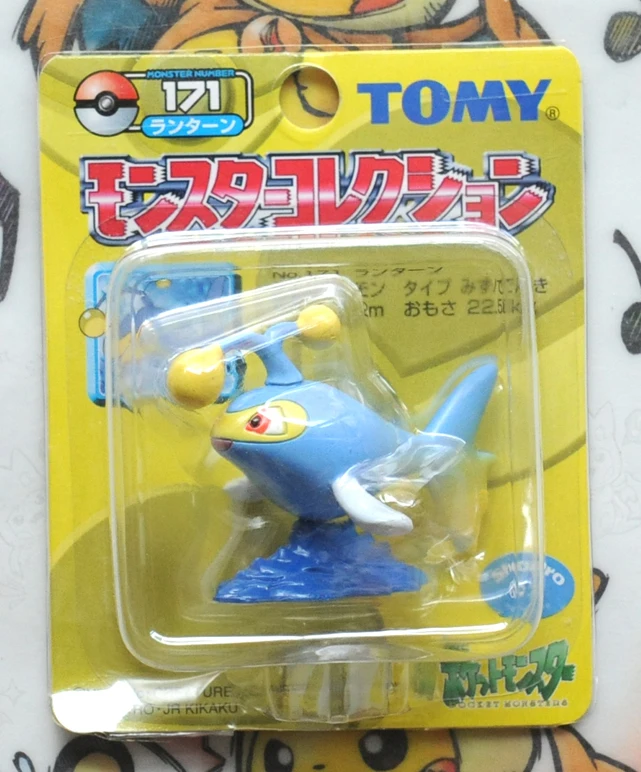 

TAKARA TOMY Genuine Pokemon MC Lanturn Out-of-print Limited Rare Action Figure Model Toys