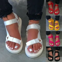 ladies outdoor beach slippers 2021 new women springsummer new soft slip non slip sandals foam sole durable sandals