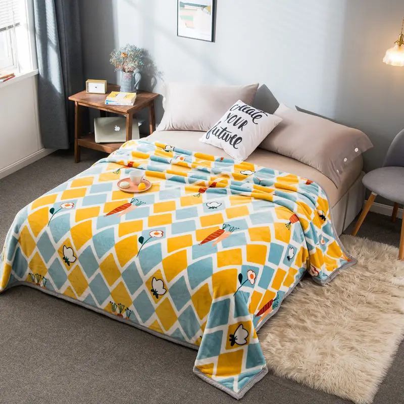 Флисовое одеяло для взрослых однотонное цветные одеяла и покрывала мягкая