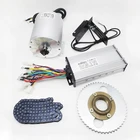 36-72 в 500-3000 Вт Электрический мобильный скутер Go-Kart BLDC мотор DIY электрический велосипед и педаль акселератора с цепью