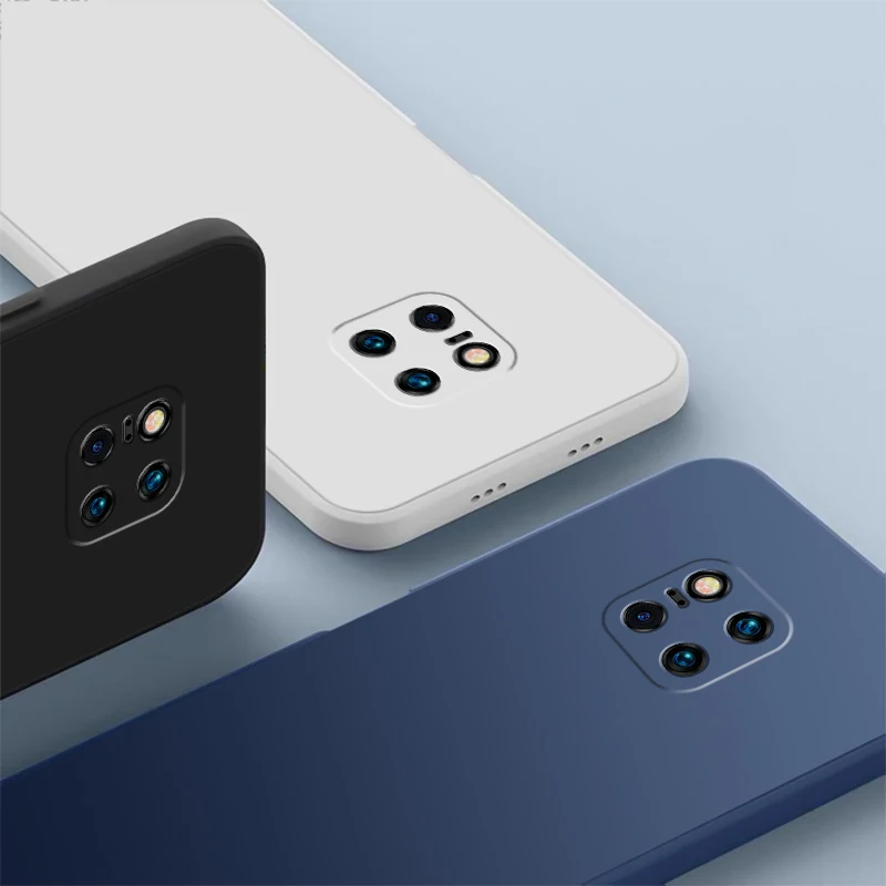 Оригинальный квадратный жидкий силиконовый чехол для Mate 20 Pro Lite X 20X 20Pro 20Lite