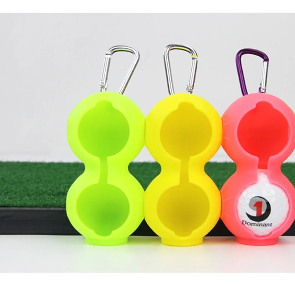 

Silicone Holder Dual Storage Protection Carrier with Hook (Yellow)