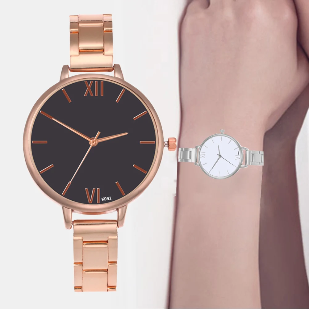

Alloy Business Wrist Watch Simple Women Ladies Watches Good Gifts for Women TC21