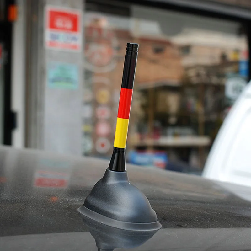 Universal Auto FM Short Roof Black Antenna Small Car Radio antenna Air Carbon Fiber Accessories Styling | Автомобили и мотоциклы