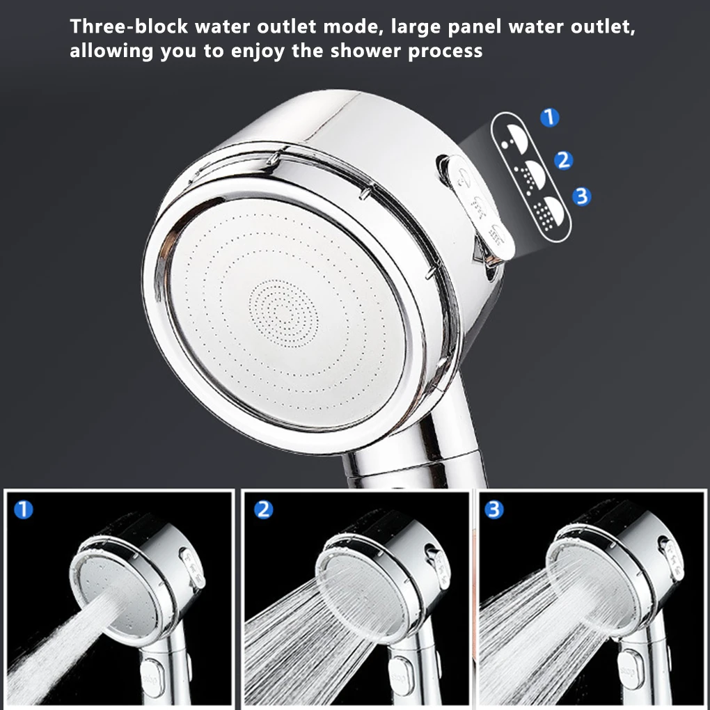 

Temperature Digital Display Shower Head Pressurized Bathroom Rain Bath Shower Filter Water-Saving Showerhead High Pressure Spray