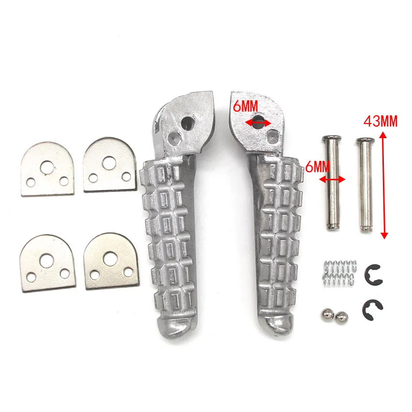 

Rear Footrests Footpegs Foot pegs For Ducati Monster 696 796 1100 S EVO Multistrada Hypermotard 620 Dark 797 Plus 795 46510601A