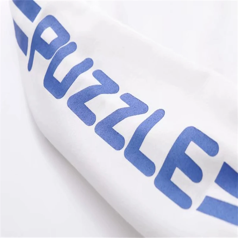 Женские толстовки с капюшоном Merry Pretty буквенным принтом и воротником поло зимние