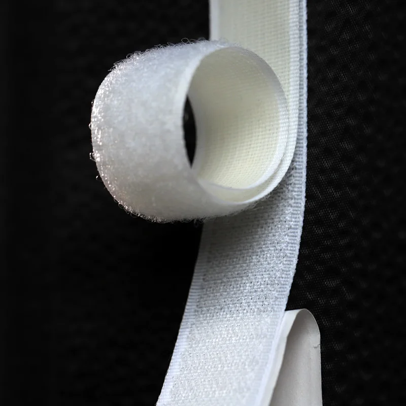 Клейкая лента на липучке с двойным крючком Ширина 25 мм|Клейкая крепежная лента| |