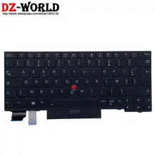 New Original FR French Backlit Keyboard for Lenovo Thinkpad X280 A285 X390 X395 L13 L13 Yoga Laptop 01YP211 01YP131 01YP051