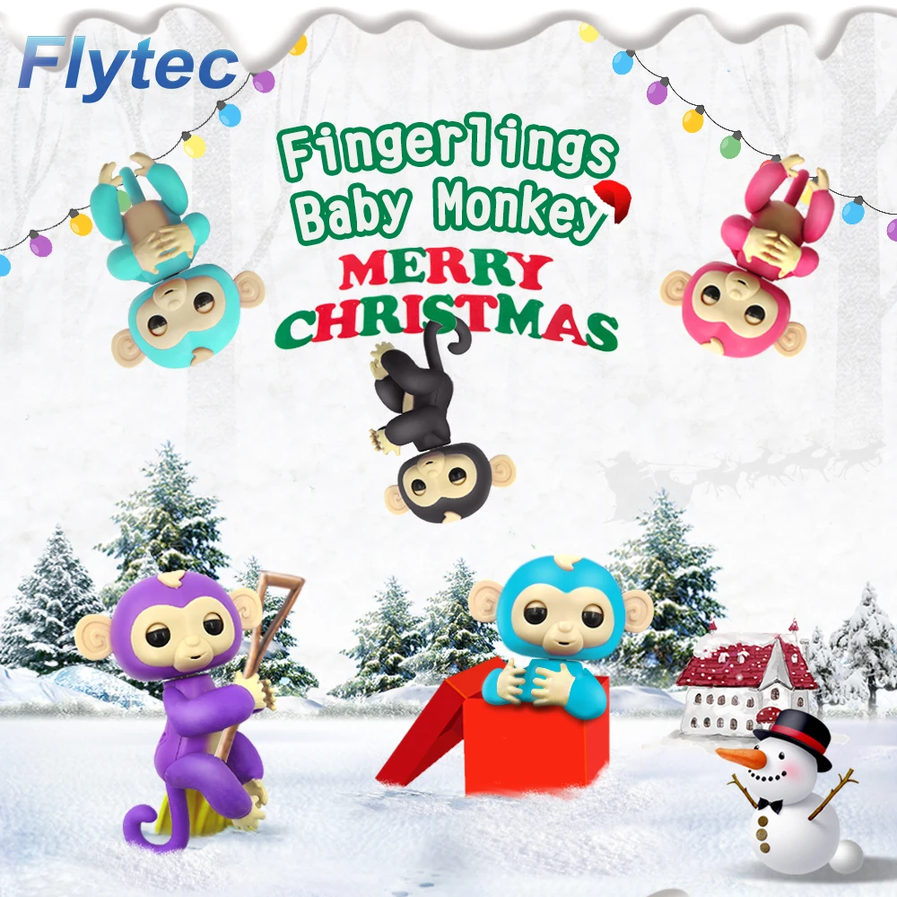 Flytec электрическая образовательная интерактивная игрушка с обезьяной|Роботы и