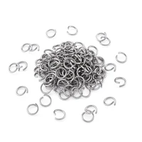 1000pcs 45678910mm 304 stainless steel jump rings open jump rings metal jewelry findings accessories diy making supplies