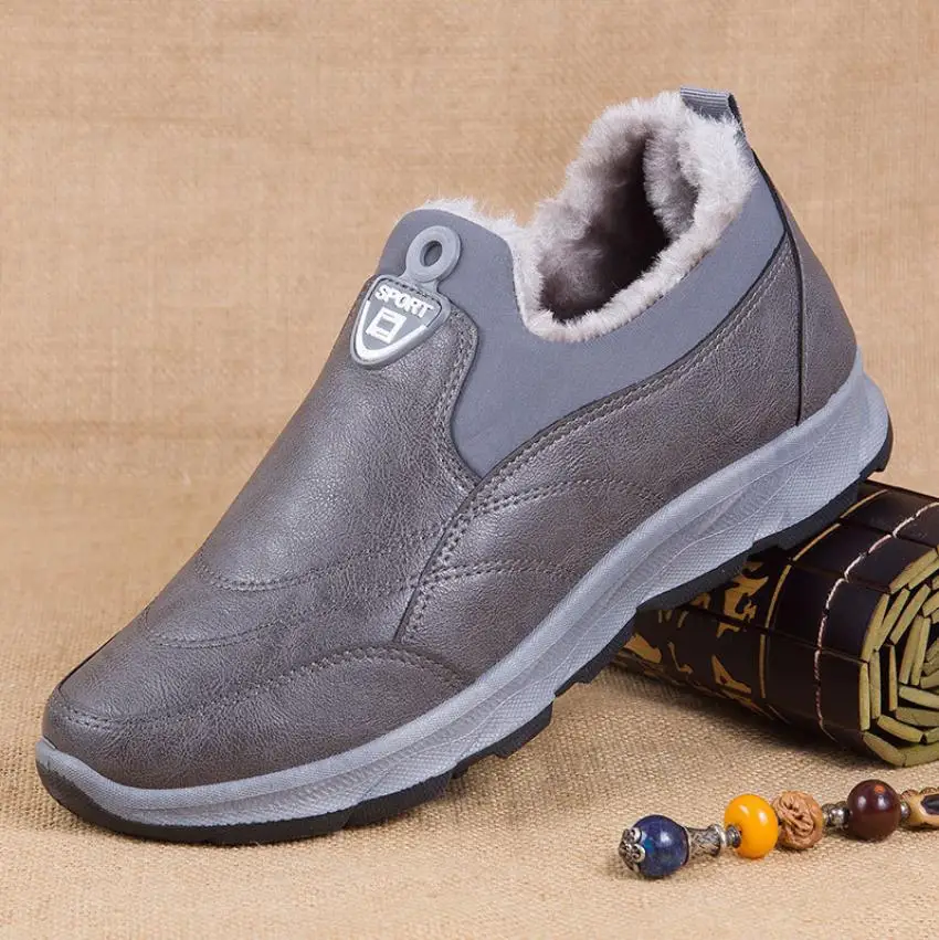 

Hoge Top Schoeisel Mannen Winter Sneakers Warm Pluche Laarzen Snowboots Casual Loafers Schoenen Botas Hombre Zapatillas 2021