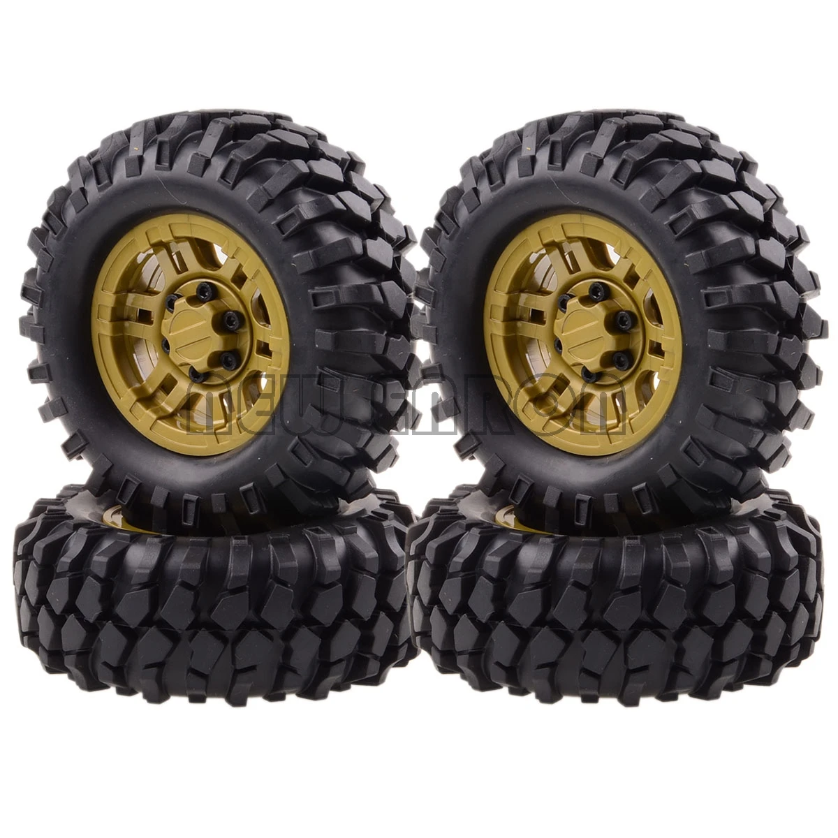 NEW ENRON 4P 1 9 &quotBeadlock колеса обода ступицы и 100 мм шины Дик Cepek Mud кантри RC автомобиль 1/10