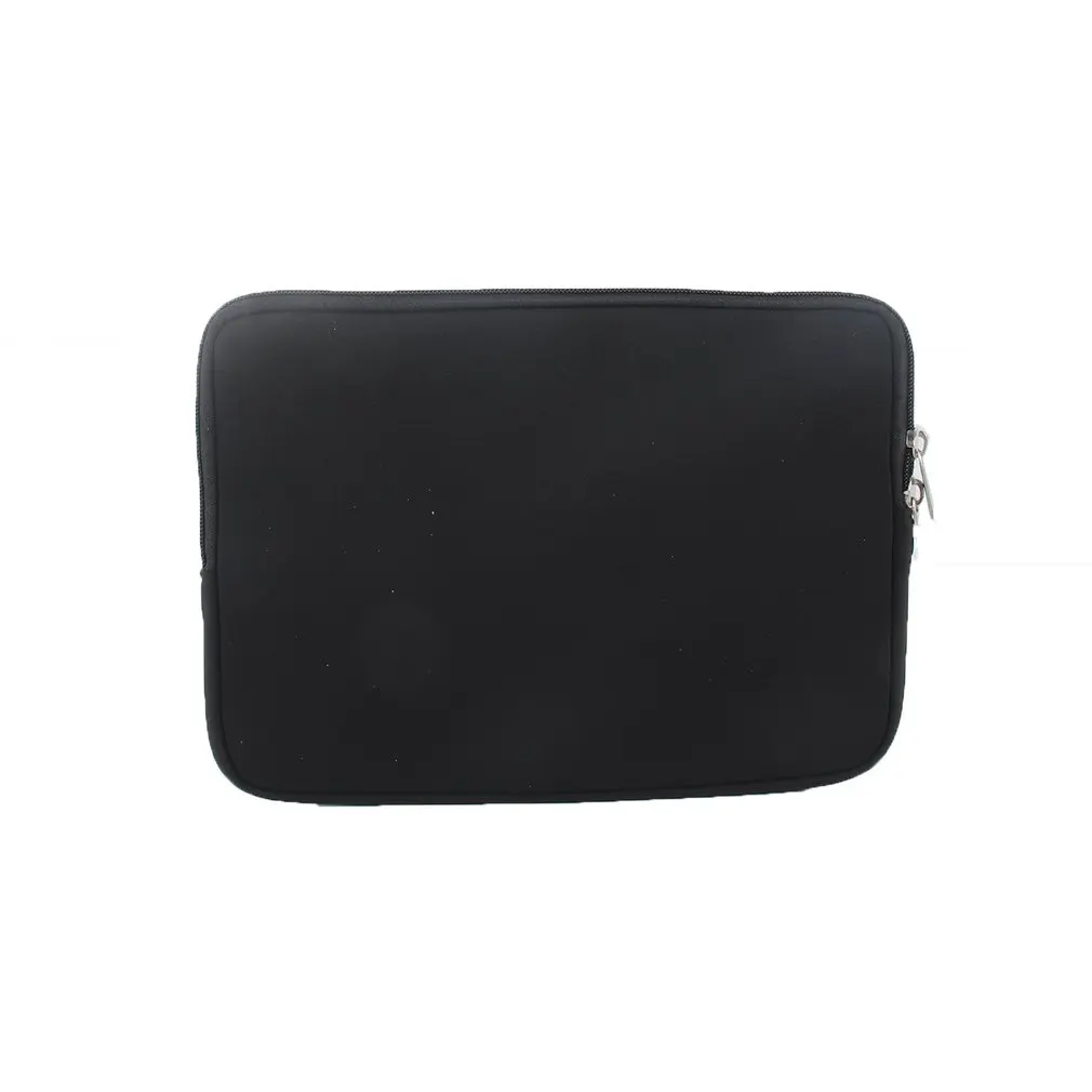 

10" Notebook Tablet Sleeve Pouch Shockproof Portable Two-way Zipper Soft Foam Protective Case Bag for Macbook Laptop