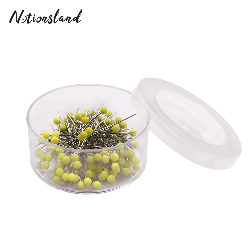 100 шт./кор. круглый булавки с жемчужной головкой в стиле пэчворк размещения