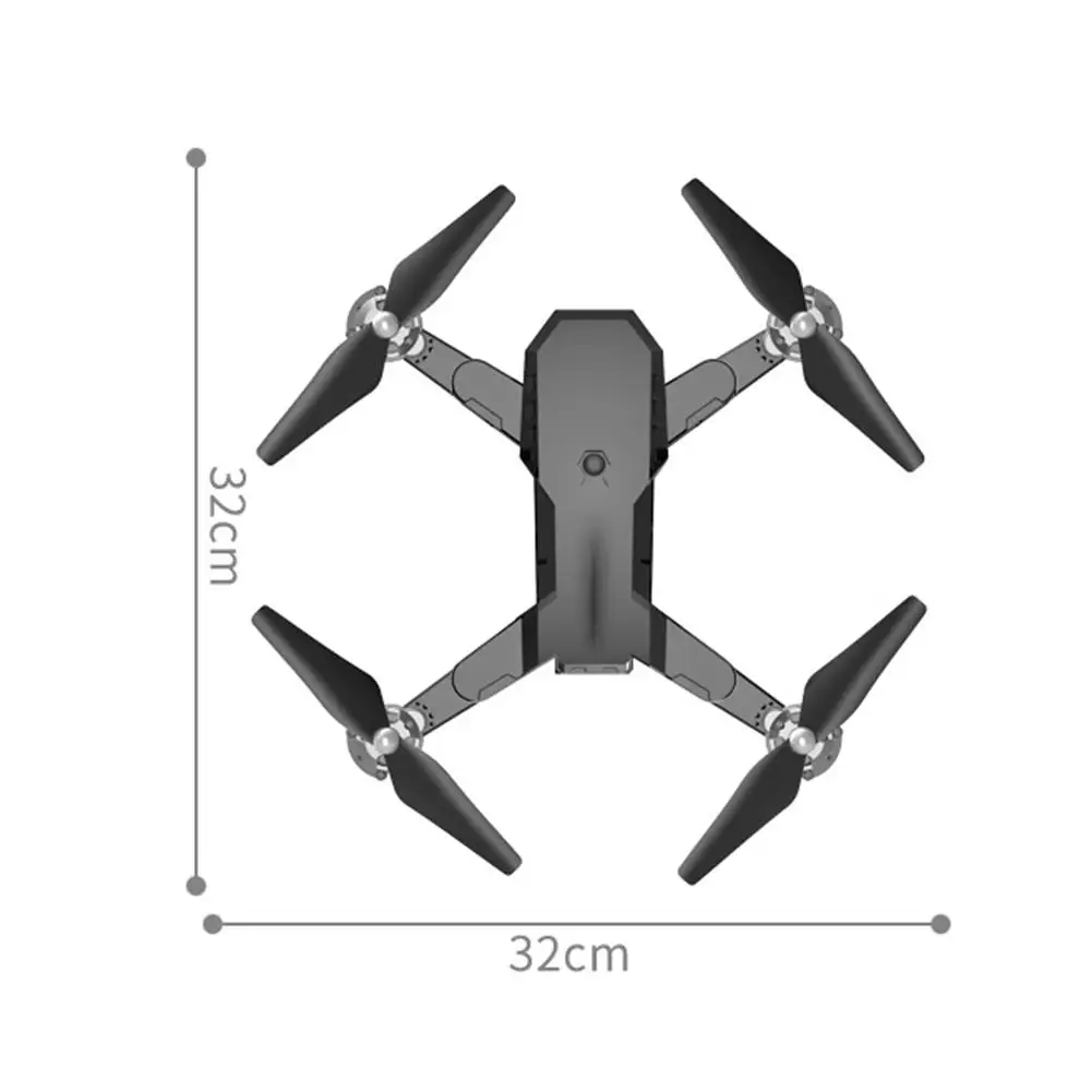 Складной GPS-Дрон 4K для аэрофотосъемки двойное интеллектуальное точное