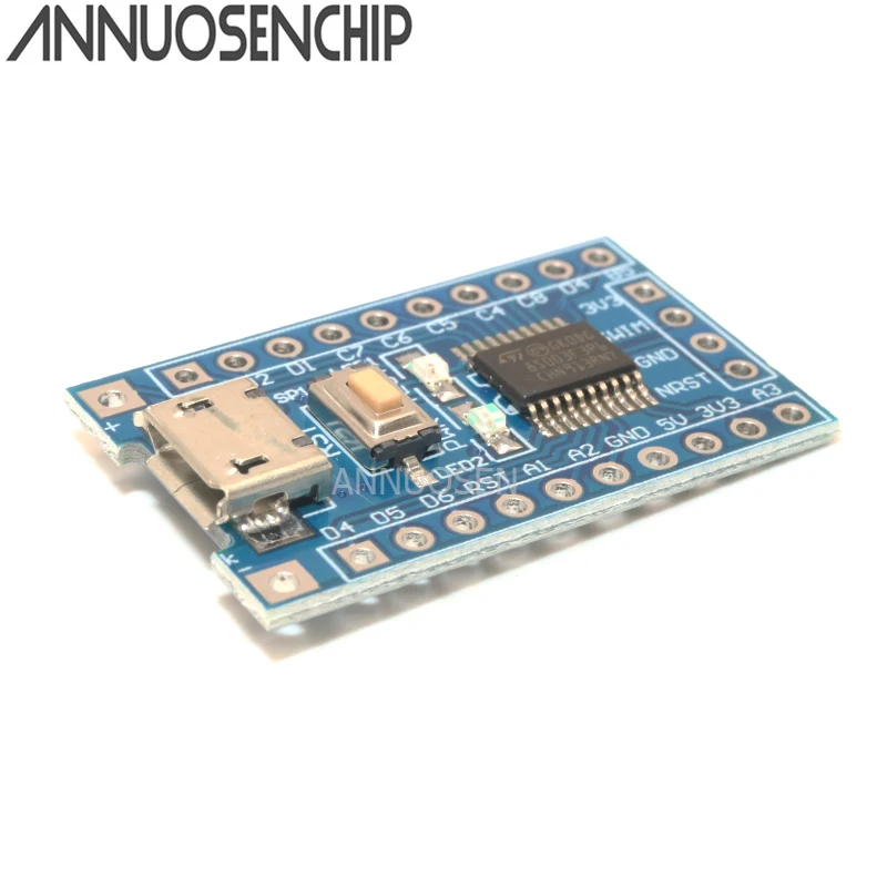 Плата разработки системы ARM STM8S103F3P6 STM8 2 шт. модуль для Arduino STM8S Core Board светодиодный