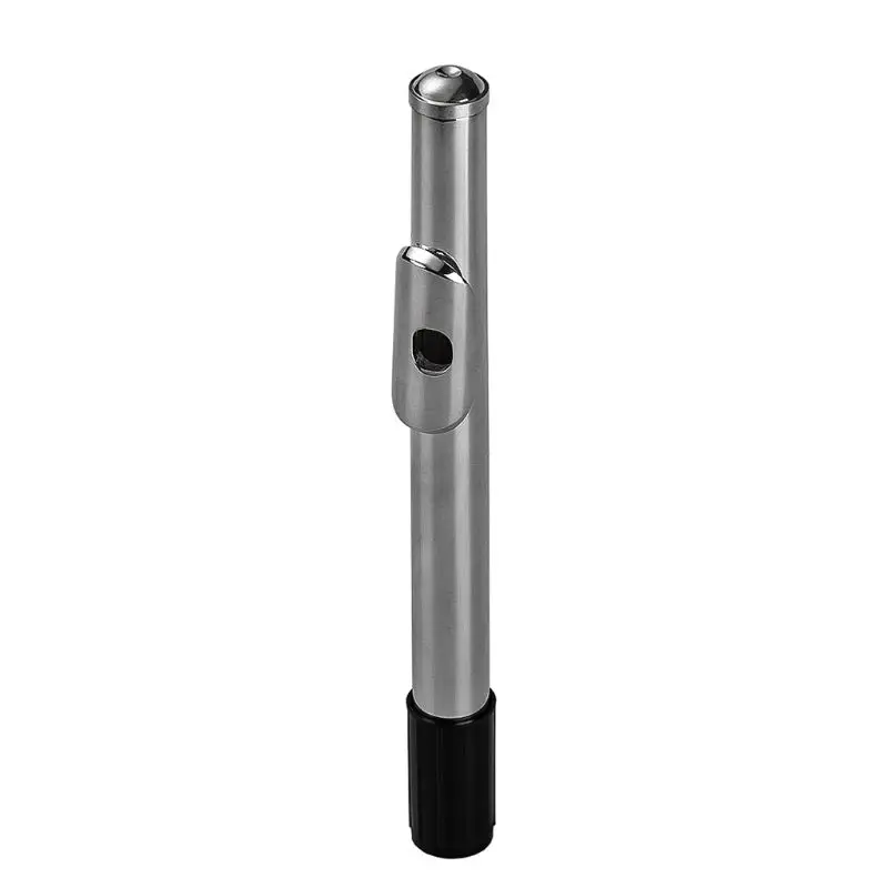 

Silver Metal Flute Head Joint Crown Flutes Replacement Parts