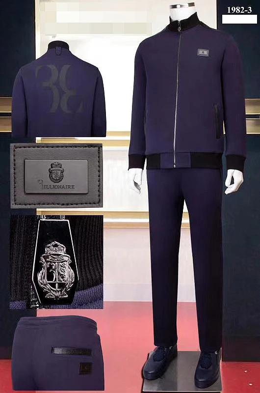 

BILLIONAIRE Sportswear Thick set men 2020 new winter Fashion embroidery cotton zipper England high quality European size