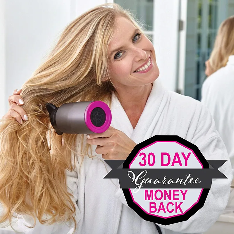 

Hair Dryer High Power Hairdryer Hair Blow Dryer with Diffuser Comb Hot Air Styler 3 Heat Setting 2 Speed & One Setting