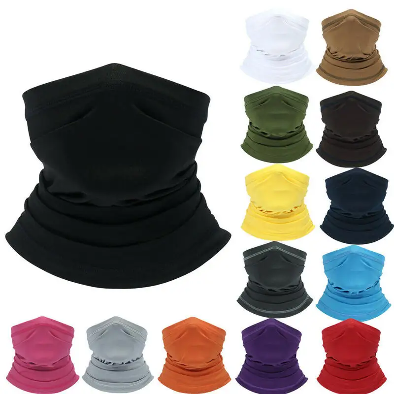 Унисекс маска для лица с шеей Gaiter лыжный Байкер ветрозащитный шарф Snood туба