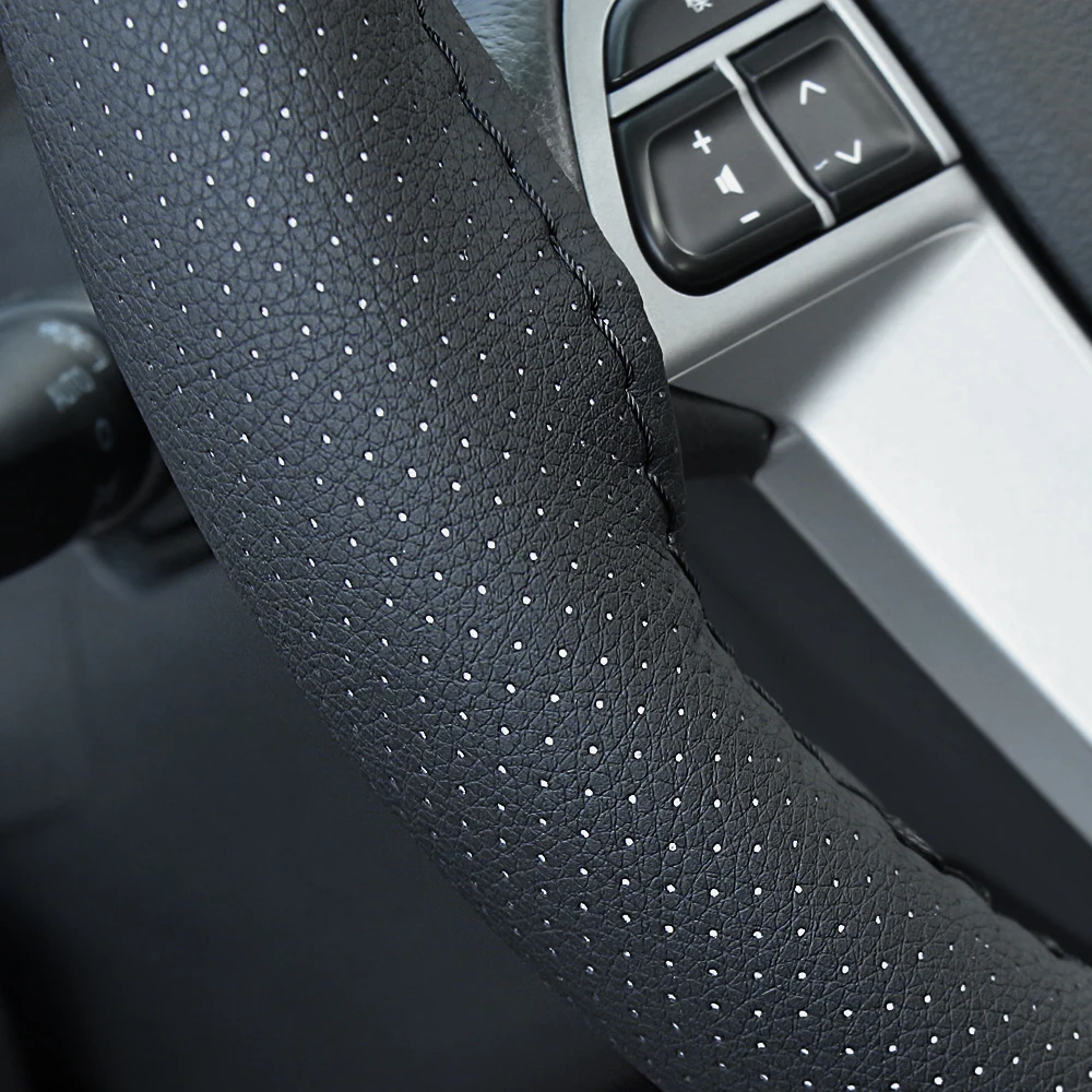 Чехол рулевого колеса автомобиля мягкая кожаная текстура для fiat punto doblo 500 500x Panda