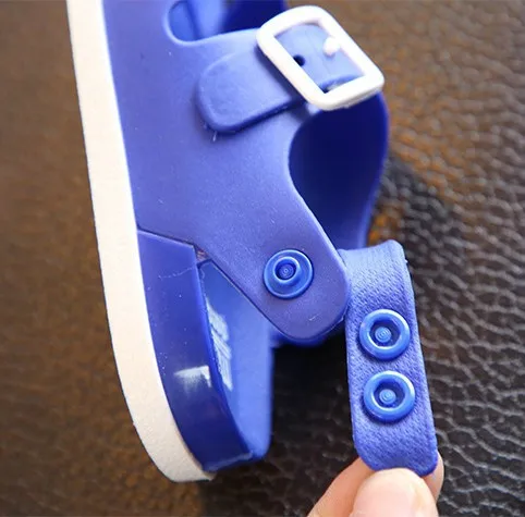 Сандалии детские кожаные Нескользящие пляжная обувь плоская подошва