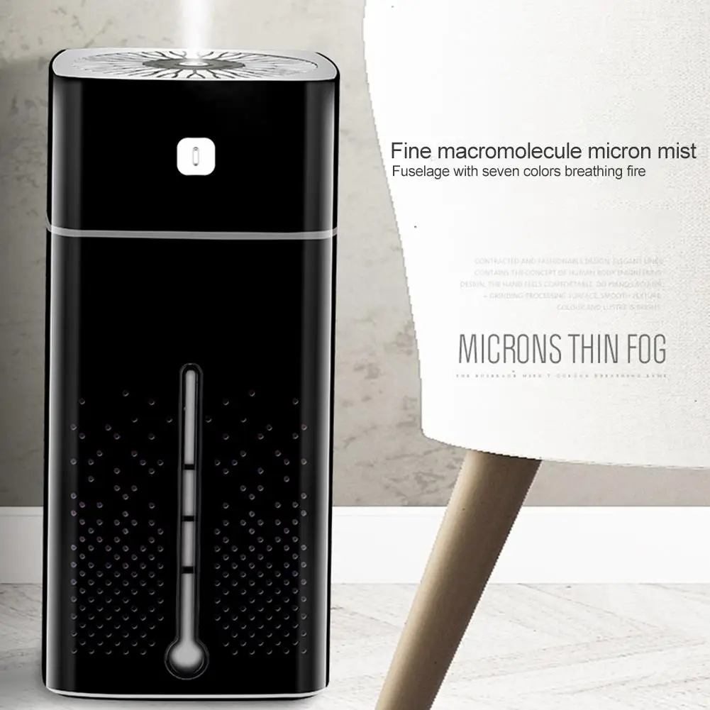 

1000mL Aromatherapy Humidifier Air Aroma Diffuser Essential Oil Diffuser Household Air Purifier Mist Maker For Car Office Room