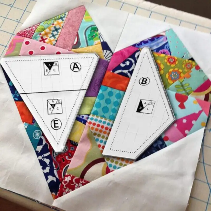 

DIY Garment Sewing Supplies Thre Patchwork Ruler Tailor Sewing Set Patchwork Ruler Making Tool Quilting Cutting Template Tool