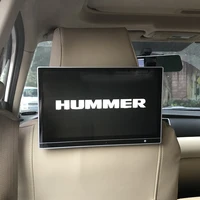 2pcs 12 5 inch android 9 0 system car headrest dvd player video monitor with wifi bluetooth compatible touch screen for hummer