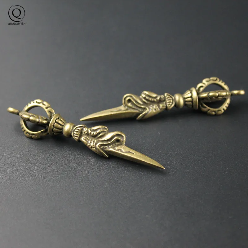Медь Дракон иглы брелоки подвески традиционное китайское Feng Shui Магия пестик Lucky