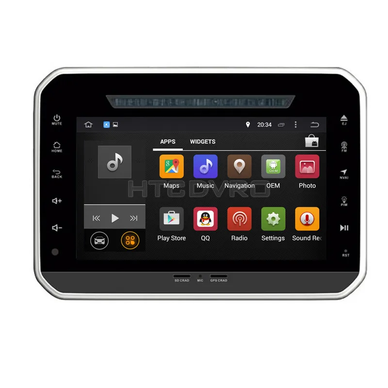 Автомобильный DVD плеер ymodbht 8 дюймов 4G ядер Android 9 0 7 1 для Suzuki Ignis 2016 2017 2018 GPS RDS радио