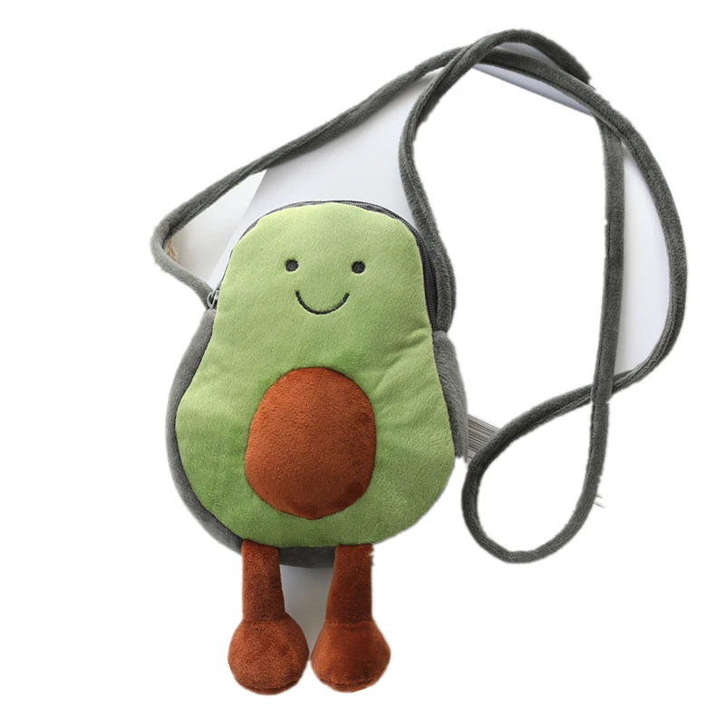 Миниатюрная плюшевая женская сумка через плечо с динозавром милая мессенджер