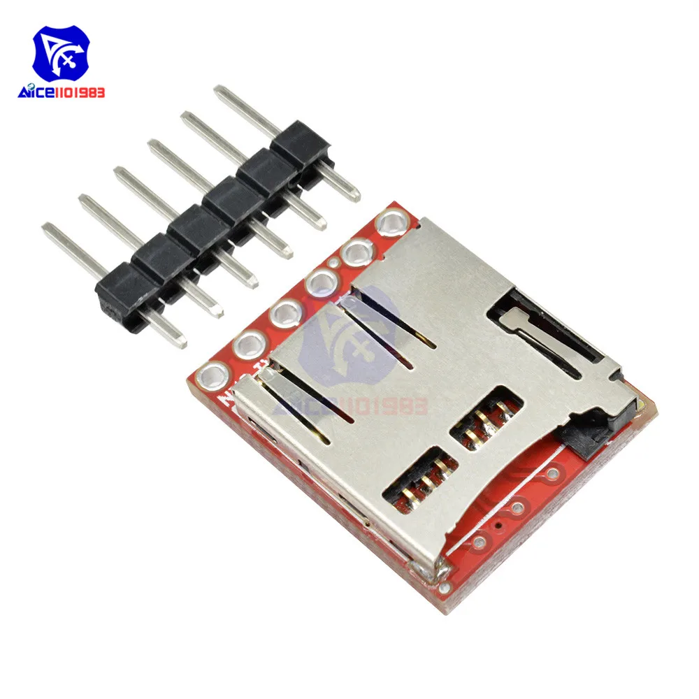 Diymor Openlog серийный регистратор данных с открытым исходным кодом ATmega328 модуль SPI Pin 16 МГц 64 г для Arduino Поддержка Micro SD