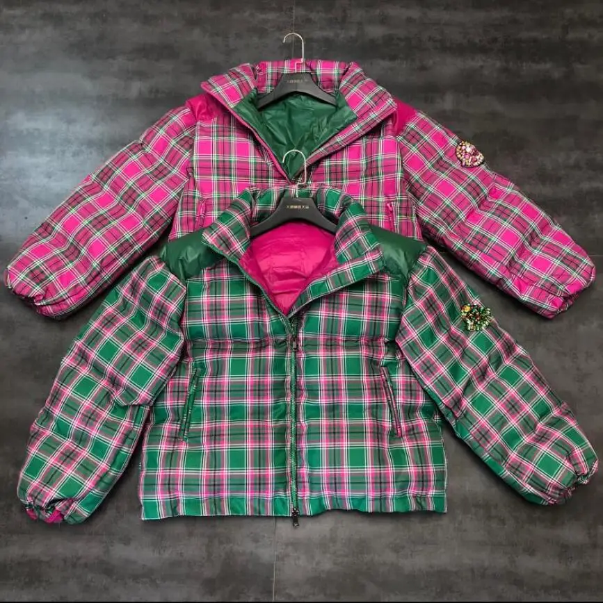 Новая осенне зимняя одежда с хлопковой подкладкой Женская Толстая парка