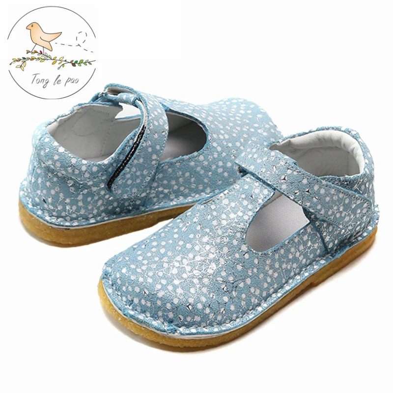 Щипцы LE PAO детская обувь из оленьей кожи с ручной строчкой кожаная для девочек