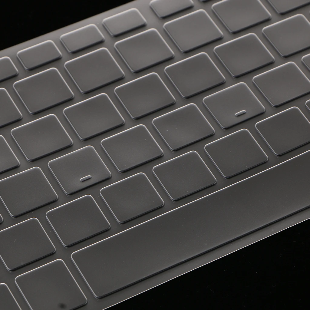 Прозрачная клавиатура мягкий чехол пластичность водонепроницаемая кожа для ASUS