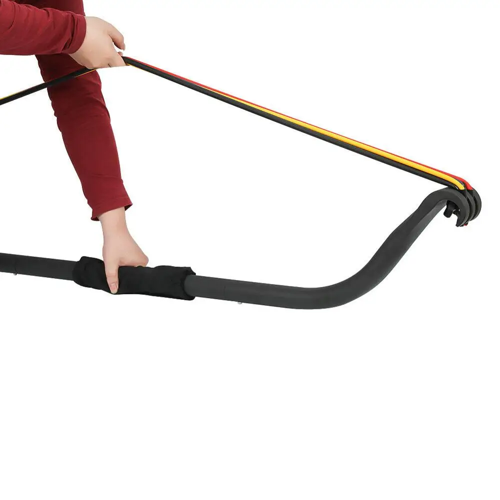 저렴한 피트니스 운동 저항 밴드 활 운동 휴대용 홈 체육관 액세서리