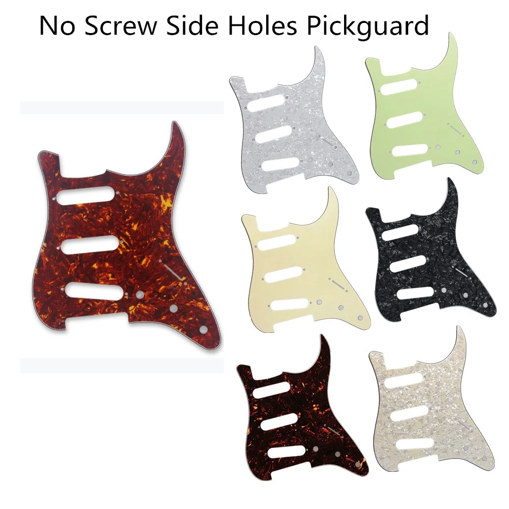 Накладки на гитару FLEOR без монтажного отверстия накладки царапины SSS запчасти для