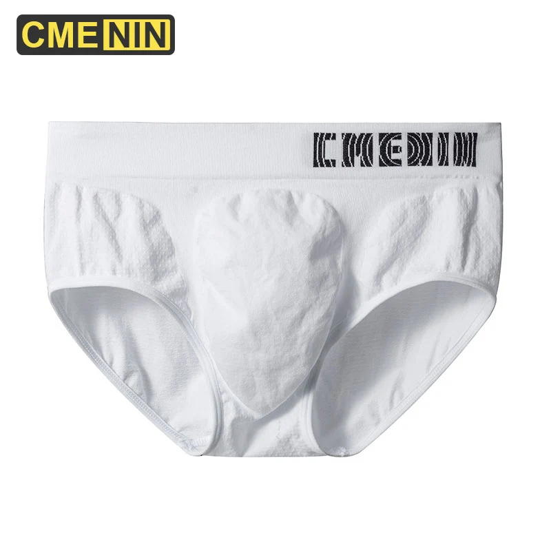 

Мужские трусы брифы с мешочком, черные бесшовные сетчатые трусы с карманом, сексуальное нижнее белье для мужчин, гей-трусы 2019