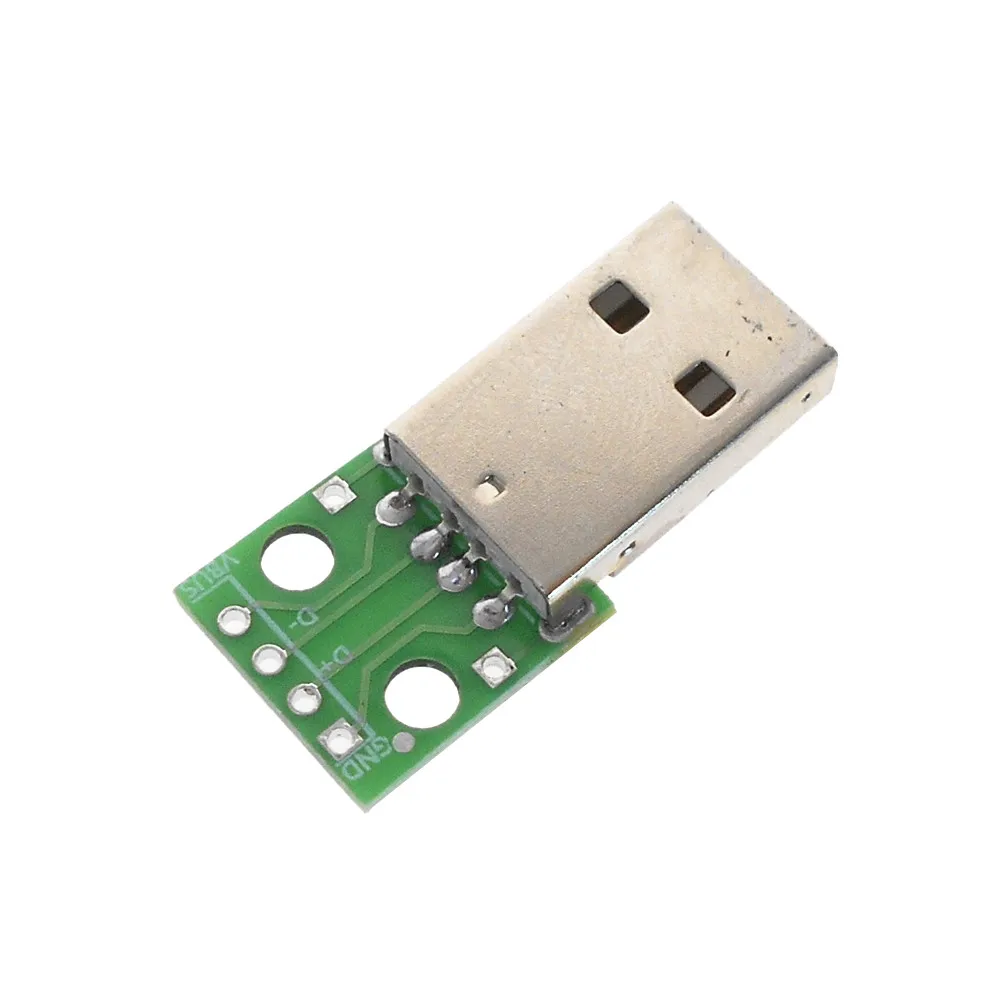 USB штекер Dip 2 54 мм DIP 4pin для адаптера|Запасные части| |