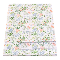 teramila flroal design 100 cotton twill fabric meter algodon diy handmade patchwork quilts dress tissus curtains textile cloth