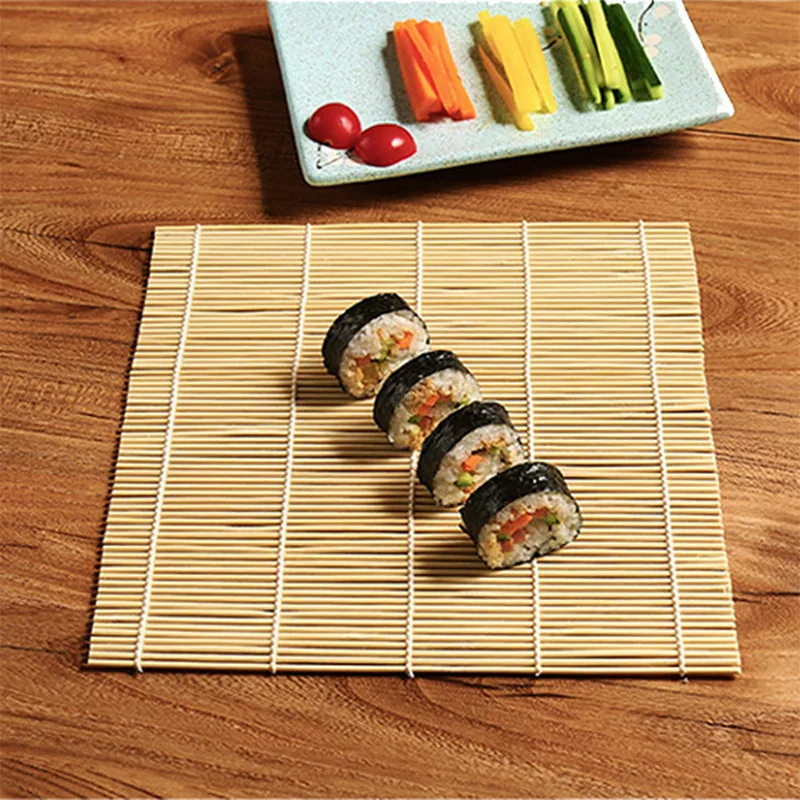 

13 Pcs/Set DIY Bamboo Sushi Maker Set Sushi Curtain Rice Sushi Making Kits Roll Cooking Tools Chopsticks Spoon Sushi Blade