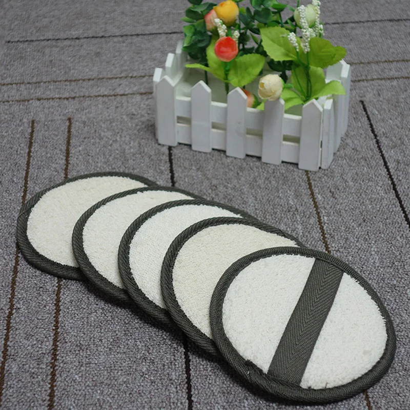 

1x Natural Loofah Luffa Sponge Spa Exfoliator Scrubber Pad Exfoliating Bath Tool Face Body Bath Shower
