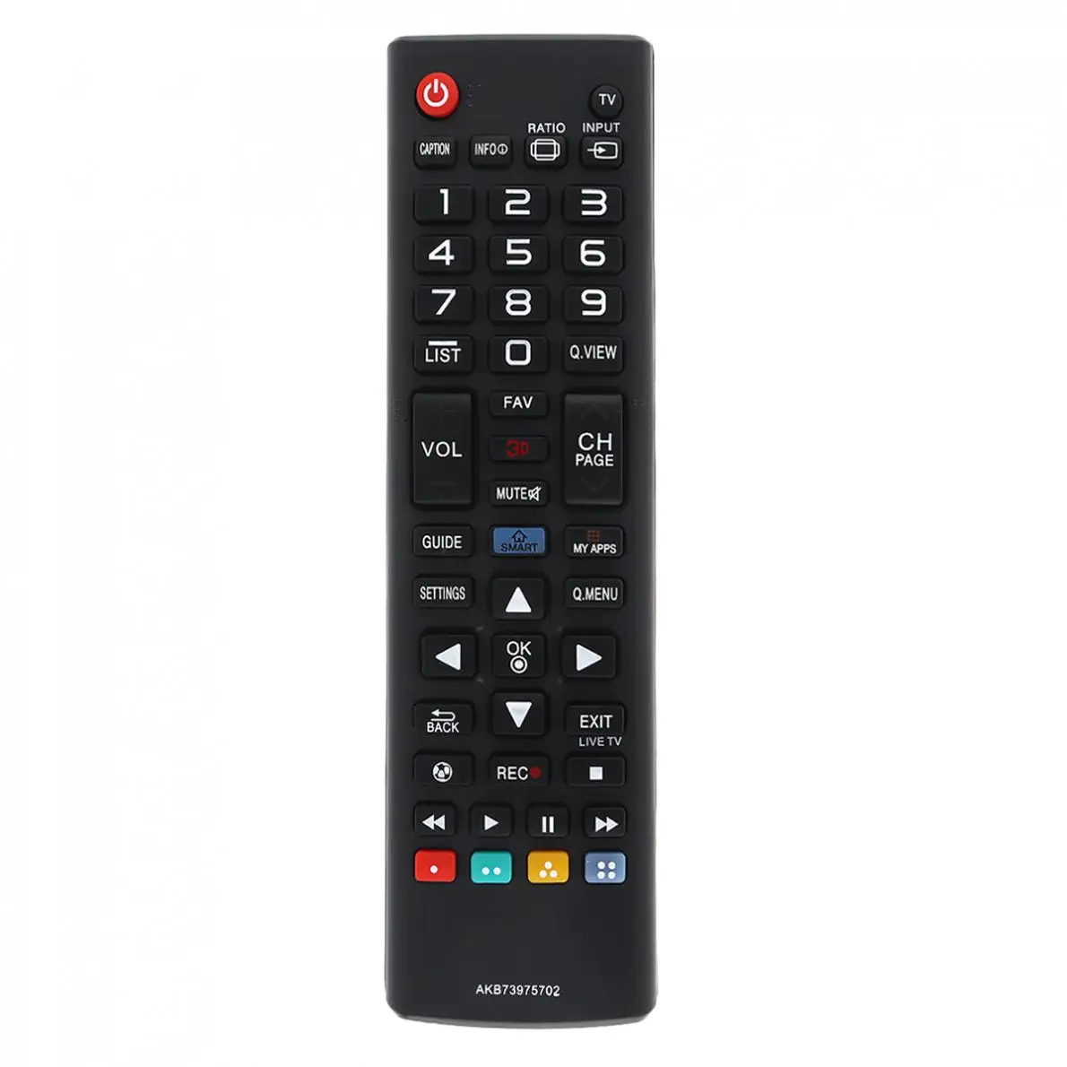 1 шт. 433 МГц ИК беспроводной подходит для LG AKB74475401 / AGF76631042 Smart TV пульт
