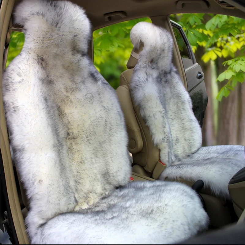 Набор чехлов для автомобильных сидений универсальные плюшевые автомобильные